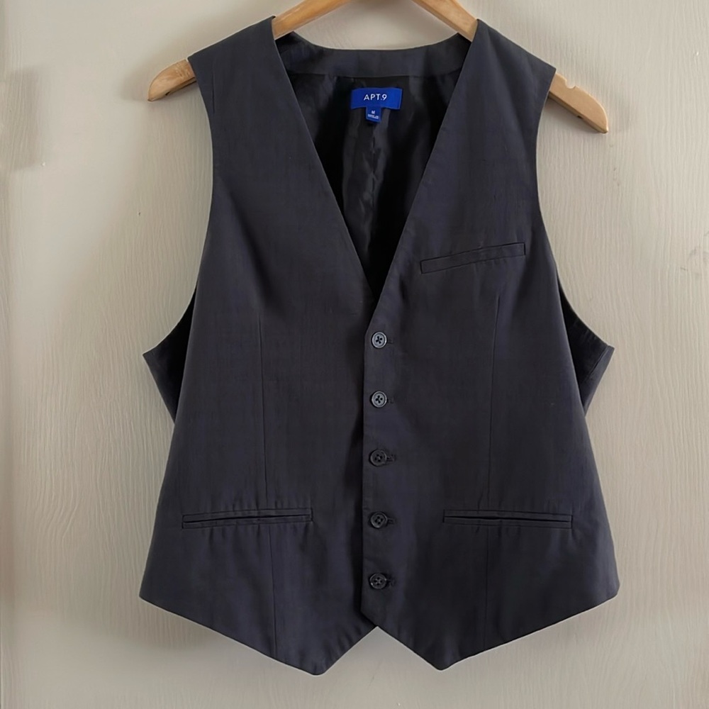 Apt. 9 Women’s Grey Suit Vest